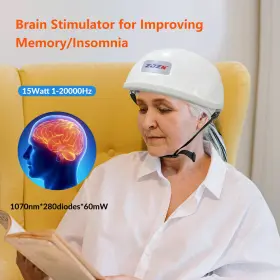 Uslh280-b-03317 Zjzk Brain Neuron Stimulation Helmet 1070nm Near Infrared Light Parkinsons Treatment
