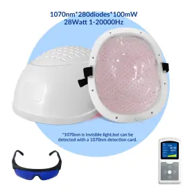 Uslh280-b-04242 Zjzk 1070nm Brain Health Near-infrared Light Therapy Helmet For Anxiety Depression
