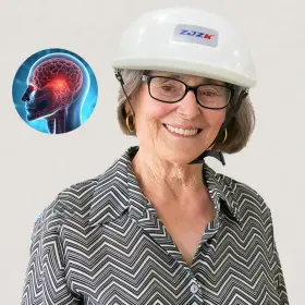 Uslh280-b060610 Zjzk 1070nm Pbm Light Therapy Brain Helmet For Stroke Parkinson Depression 280 Diodes