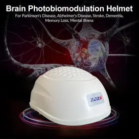 Zjzklhh2800929 Zjzk 280diode Nir Light Treatment Anxiety Pbm Brain Stimulation Helmet For Depression