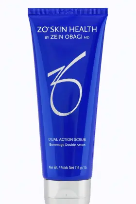 Zo Skin Health 810866011528 Dual Action Scrub 4oz New Exfoliating Face Cleanser Authentic