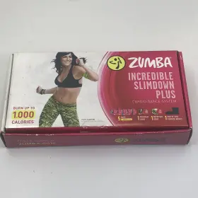 Z60.34.701 Zumba Incredible Slimdown Plus Cardio Dance System 5 Dvds Workout Program Kit