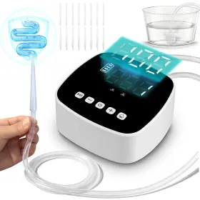 Zuohe 786368964900 Enema Kit With Dual Nozzles Detox Colon Cleansing For Women Men Organic Cof