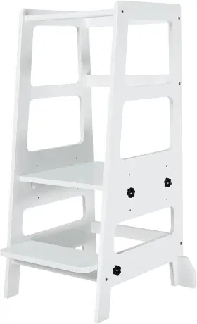 Vc-ss01w Zytty Toddler Step Stool Kitchen Adjustable-height White
