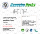 Adenosine Triphosphate - 100% Pure Atp Powder 50 Grams New. Price: $61.99.