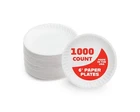 Hygloss Products 6" Uncoated White Paper Plates Bulk, Inch, 1000 Pack, Disp... New. Price: $74.09.