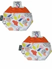 Welly 2 Pack First Aid Stash Pouches Abstract Print Orange Cotton WLY1070 New. Price: $8.50.