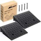 Rubber Curb Ramps 7.9 Rise 7000LB Heavy Duty Pack Black 92309B Portable Inches New. Price: $209.99.