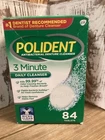 Polident Daily Denture Cleanser Triple Mint 84 Tabs **read Exp 03/31/2025 New. Price: $23.88.