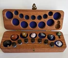 16PCS Healing Crystals Set, Chakra Quartz & Oils Kit Wooden Box Rare Used. Price: $100.00.