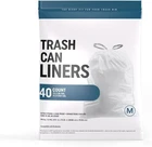 Plasticplace 16 Gal Trash Bags, Compatible With Brabantia Code Size, 40 Ct New. Price: $15.19.