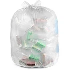 Ultrasac 45 Gallon 3.0 Mil Clear Heavy Duty Contractor Trash Bags With Handtie - New. Price: $35.48.