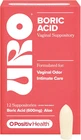 Positiv Uro Boric Vaginal Suppository With Lactic Acid, And Aloe For Fa New. Price: $29.45.