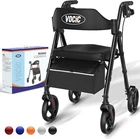 Vocic Walkers For Seniors Foldable With Seat Rollator Pashion New. Price: $70.00.