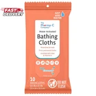 The Pharma-c Company Water-activated Bathing Cloths 10 Rinse-free Xl New. Price: $5.51.