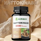 Nattokinase 8000FU - Blood Flow, Heart & Cardiovascular Health, High Quality New. Price: $37.18.