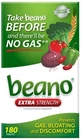 Beano Extra Strength Food Enzyme Dietary Supplement, 180 Tablets 10/2026 New. Price: $16.99.