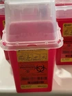 Bd Sharps Collector 1.5 Quart Containers For Needles Biohazard Waste Disposal New. Price: $22.95.