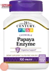 21ST Century Papaya Enzyme Chewable (100 Count), & Pineapple Digestive New. Price: $8.38.