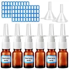 Zhwkmyp Nasal Spray Bottle, 10ML/0.35OZ 6 Refillable Brown New. Price: $15.99.