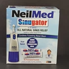 New Neilmed Sinugator Cordless Pulsating Nasal Wash Kit One Irrigator 30 Packet. Price: $26.60.