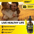 Mullein Drops Lung Cleanse Leaf Extract Immune Detox Respiratory Support 4 Oz New. Price: $39.55.