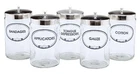 Graham-field Labeled Glass Sundry Jars New. Price: $19.95.