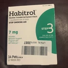 Habitrol Nicotine Patches Step 3 (7 Mg) 14 Exp 7/24 - Imperfect Box New. Price: $13.00.