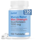 Curist Guaifenesin 1200 Mg Extended Release Tablets - 150 Count (pack Of 1) New. Price: $43.99.