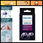 Power Flosser Quad Stream Tips 2-PACK, White, Compatible With Sonicare HX3062/00 New. Price: $28.99.