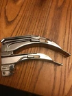 Rusch Fiberoptic Laryngoscope Blade Macintosh Set Of 2! #1,2 Nice Used Shape!. Price: $35.00.