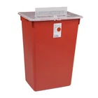 Cardinal Sharps-a-gator Container 10 Gallon 15.5X21.5X12" Each New. Price: $90.99.