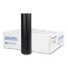Inteplast Group High-density Can Liner, 43 X 48, 60GAL, 16MIC, Black, 25/ROLL, New. Price: $83.36.