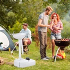 Portable Camping Sink W/ Towel Holder & Soap Dispenser Hand Wash Wheels New. Price: $73.99.