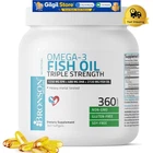 Triple Strength Omega Fish Oil 2720 Mg - 360 Softgels For Joint & Heart Health New. Price: $107.94.