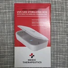 Nib Medic Therapeutics Uvc/led Sterilizing Box Built-in Wireless Charge Pad -red New. Price: $16.95.