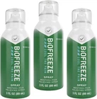 Biofreeze Cool The Pain Fast Acting Menthol Relief Spray (3 Pack) New. Price: $39.99.