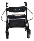 Planet Super Lightweight Foldable Rollator Walker W/seat & 8" Wheels Open. Price: $95.00.