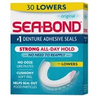 Bond Secure Denture Adhesive Seals, Original LOWERS,30 Count (pack Of 1) New. Price: $9.61.