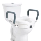 Vevor Raised Toilet Seat 5" Height 350 Lbs For Round And Elongated New. Price: $39.99.