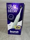 Burst Electric Toothbrush With Sonic Head Deep Clean White Nob Open. Price: $38.00.