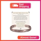Feraco Copper For Women, Ultra Strength Magnetic Bracelets, 99.99% Pure New. Price: $18.31.