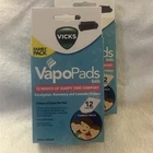 ( Lot Of ) Vicks Vapopads Refills 12 Scent Pads/each Eucalyptus, Rosemary, New. Price: $19.95.