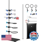 Vevor Stand Support Laboratory Retort Set Steel New. Price: $51.04.