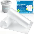 Clear Trash 100 2.6 Gallon Small Garbage Bags, Strong, Leakage-f... New. Price: $14.46.