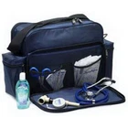 Hopkins Original Home Health Shoulder Bag Medical Tote 7X11X14" Navy 5 Pockets New. Price: $59.76.
