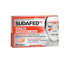 Sudafed Pe, Sinus Pressure Plus Pain Caplets, 24 Caps New. Price: $14.05.