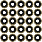 Resone Oxygen Yoke Washer Seals, 25 Pack Smooth Edge Brass/rubber Cga 870 Regu New. Price: $18.99.