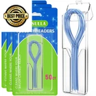 Vinsulla Floss Threaders For Braces, Bridges & 50 Count (pack Of 3), Blue New. Price: $13.98.