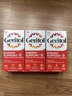 3 X Geritol Energy Support B-vitamins & Iron Supplement Liquid 12 Oz 5/27 New. Price: $36.00.